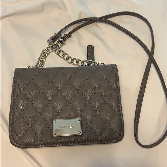 Nine west grey mini crossbody - Picture 2 of 4